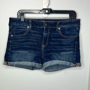 American Eagle midi Jean shorts